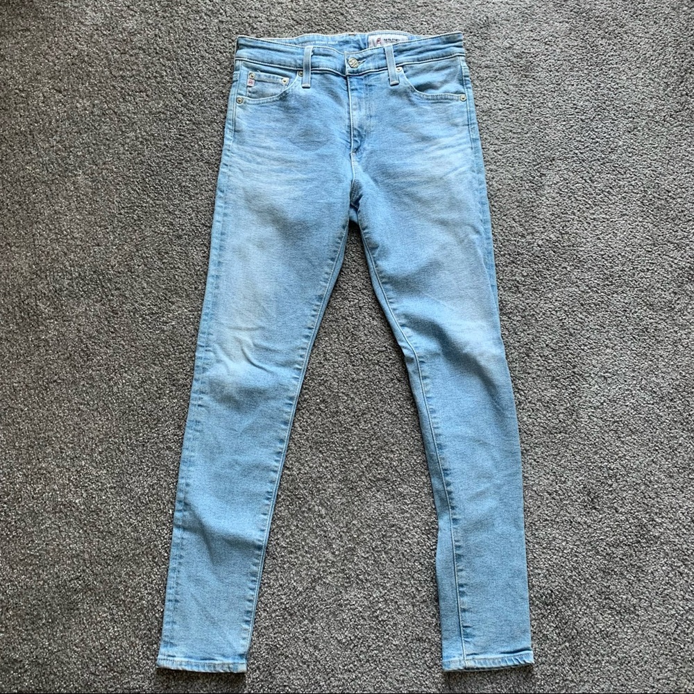 AG Adriano Goldschmied Farrah high rise skinny ankle jean